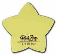 Sticky Notes: 3 inch x 3 inch Star Shaped Sticky Notes